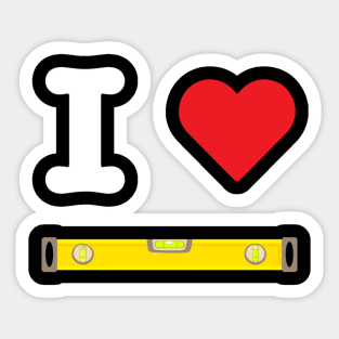 I love  Altitude Measuring Devices Sticker